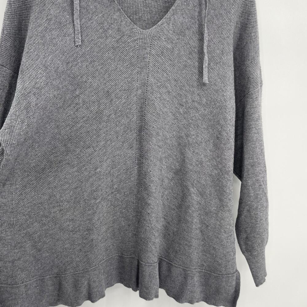 Vila Milano Women's Gray Pullover Sweater Plus Size 2X Stretch Comfort Lounge - Picture 5 of 9